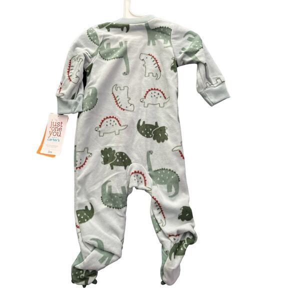 Carter's Baby Boys Just One You Footed Pajamas - 3M - NWT - Picture 2 of 3